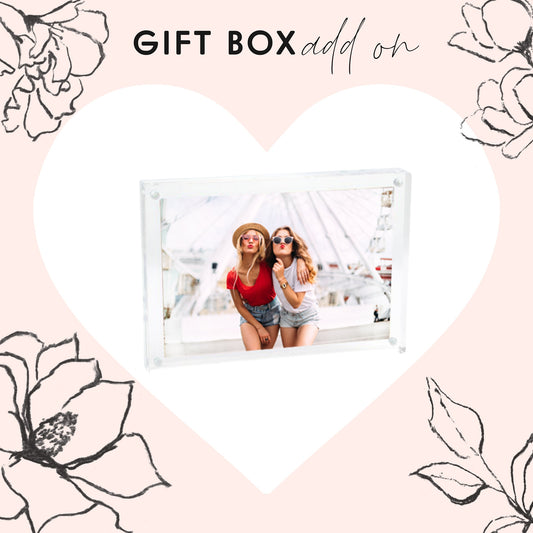 Acrylic 4x6" Frame with Photo Print - Build Your Own Gift Box - Add On