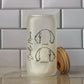 Dog Ear Glass Tumbler with Name