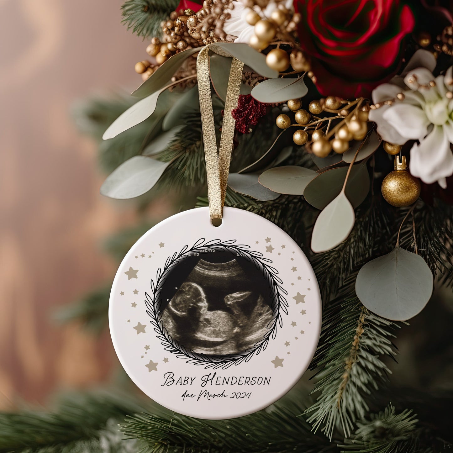 Pregnancy Ultrasound Ornament