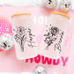 Personalized Birthday Month Glass Cup
